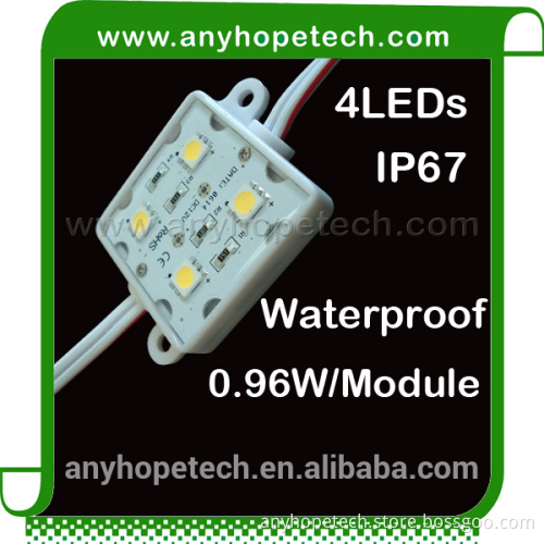 2 years warranty SMD5050 4LEDs 0.96W per pc led smd module